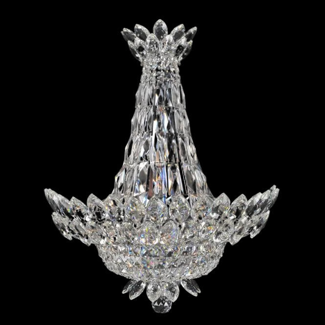 Belluno 3 Light Wall Sconce – Crystal+Form Allegri Crystal Lighting