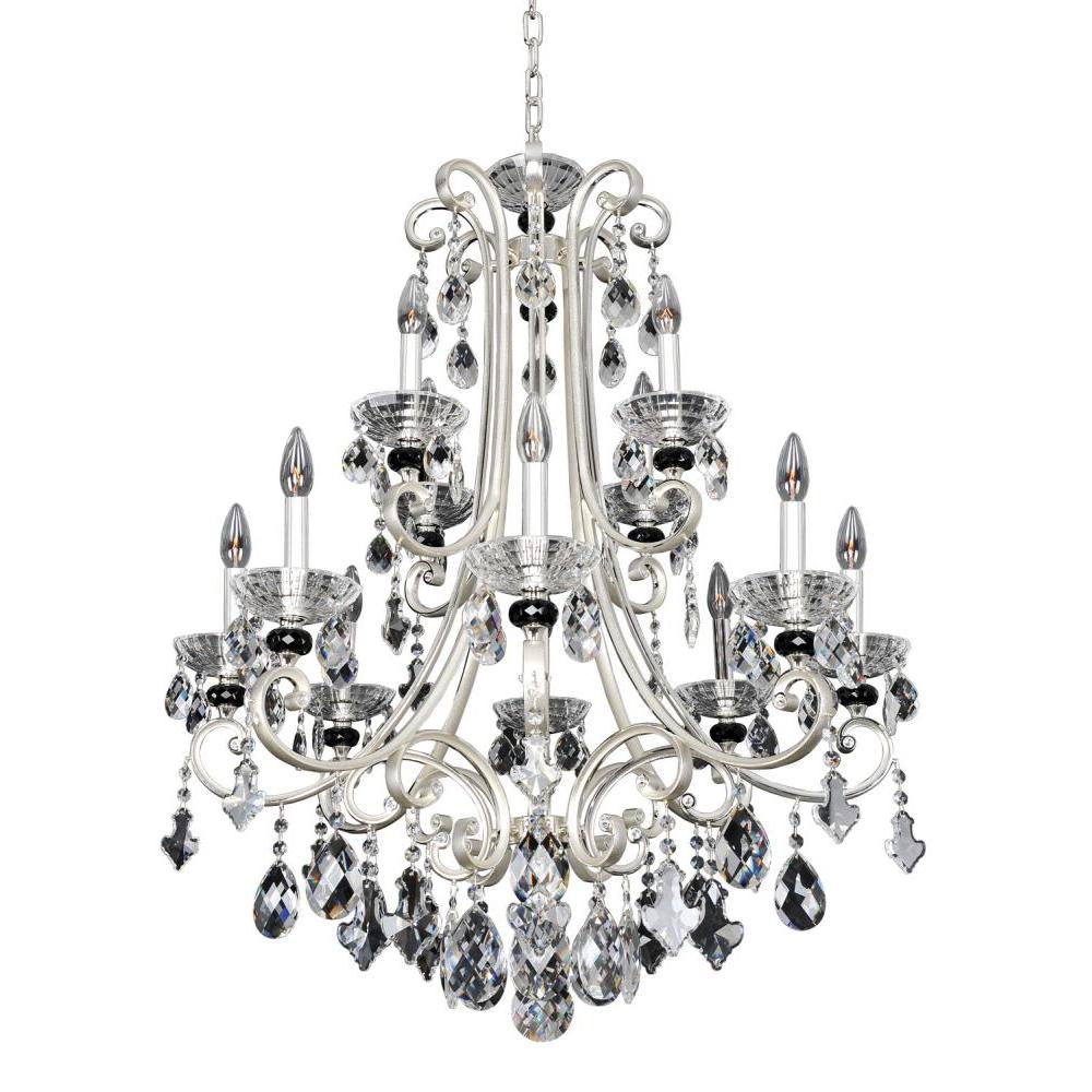 Bedetti 12 Light Chandelier – Crystal+Form Allegri Crystal Lighting