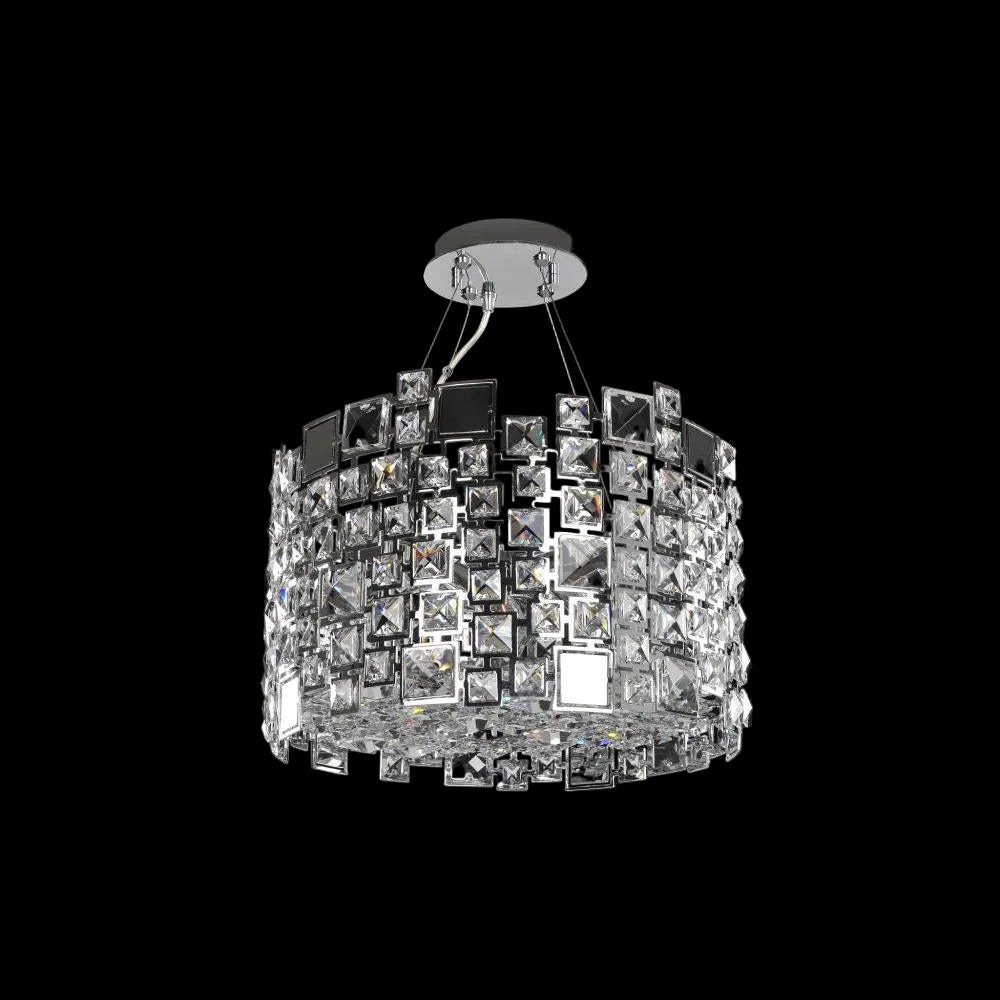Dolo 16 Inch Pendant – Crystal+Form Allegri Crystal Lighting
