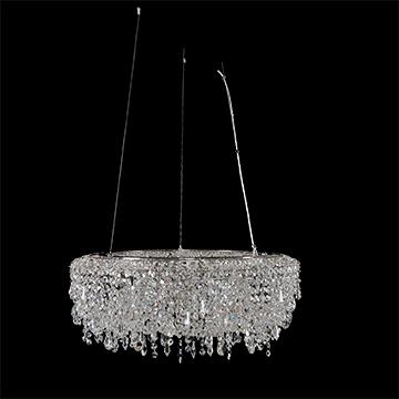 Voltare 24 Inch Pendant – Crystal+Form Allegri Crystal Lighting