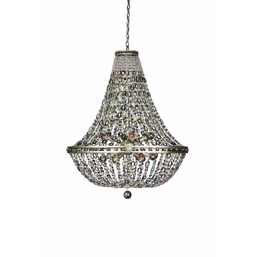 Lucia 32 Inch Pendant – Crystal+Form Allegri Crystal Lighting