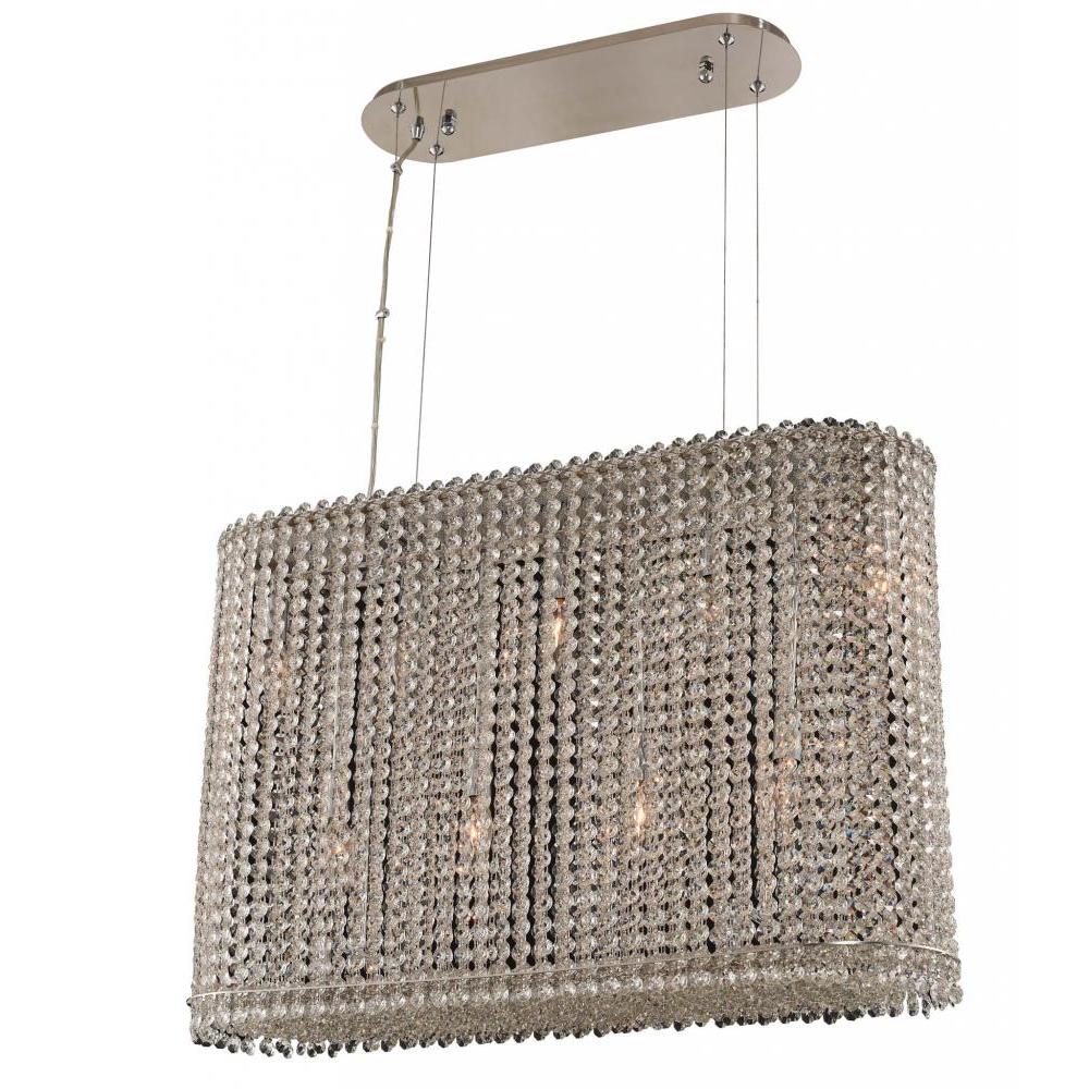Torre 30 Inch Island – Crystal+Form Allegri Crystal Lighting