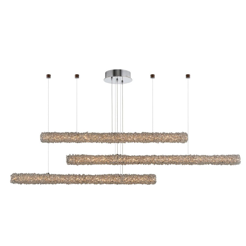 Lina 60 Inch Multi LED Island