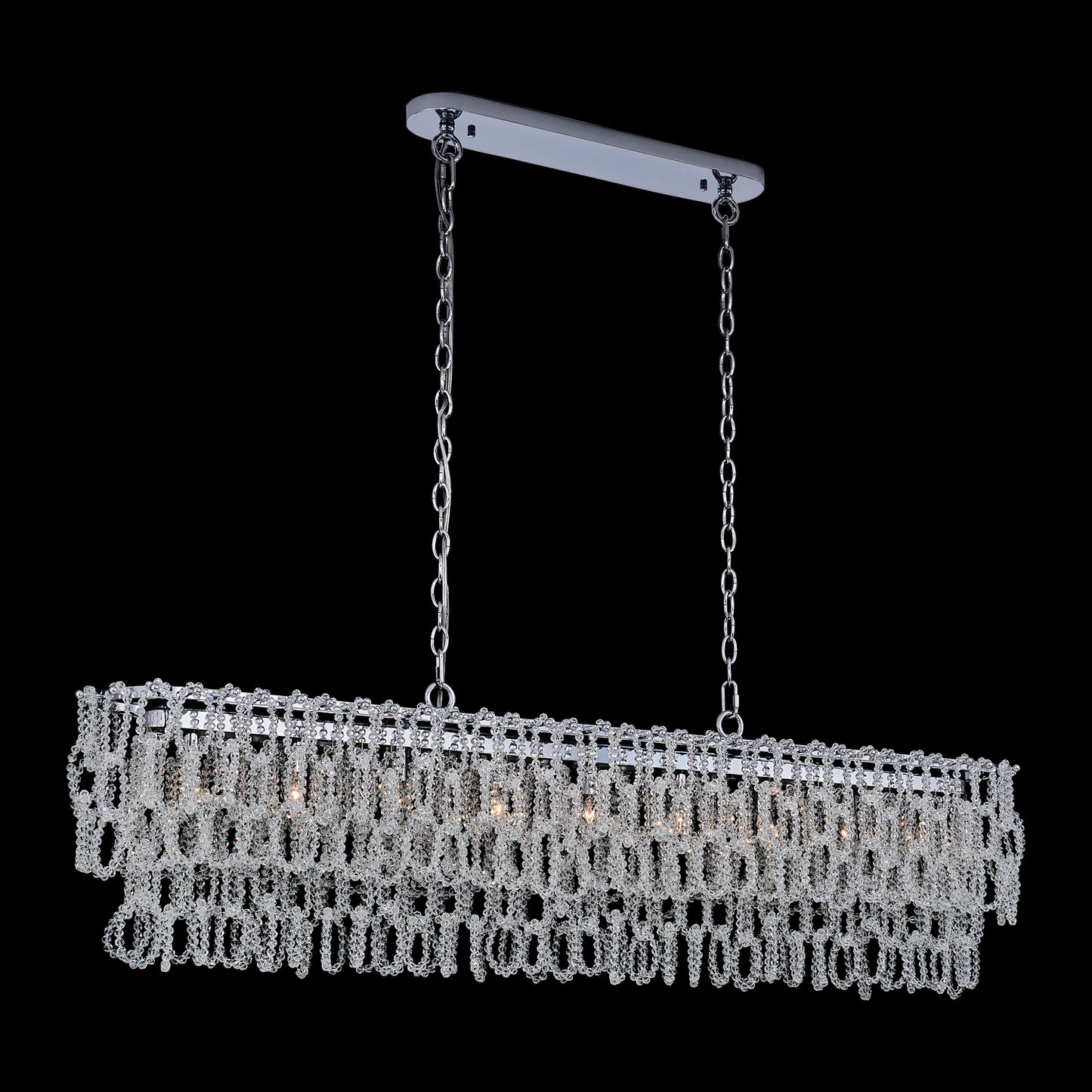 LOOPS LINEAR PENDANT – Crystal+Form Allegri Crystal Lighting