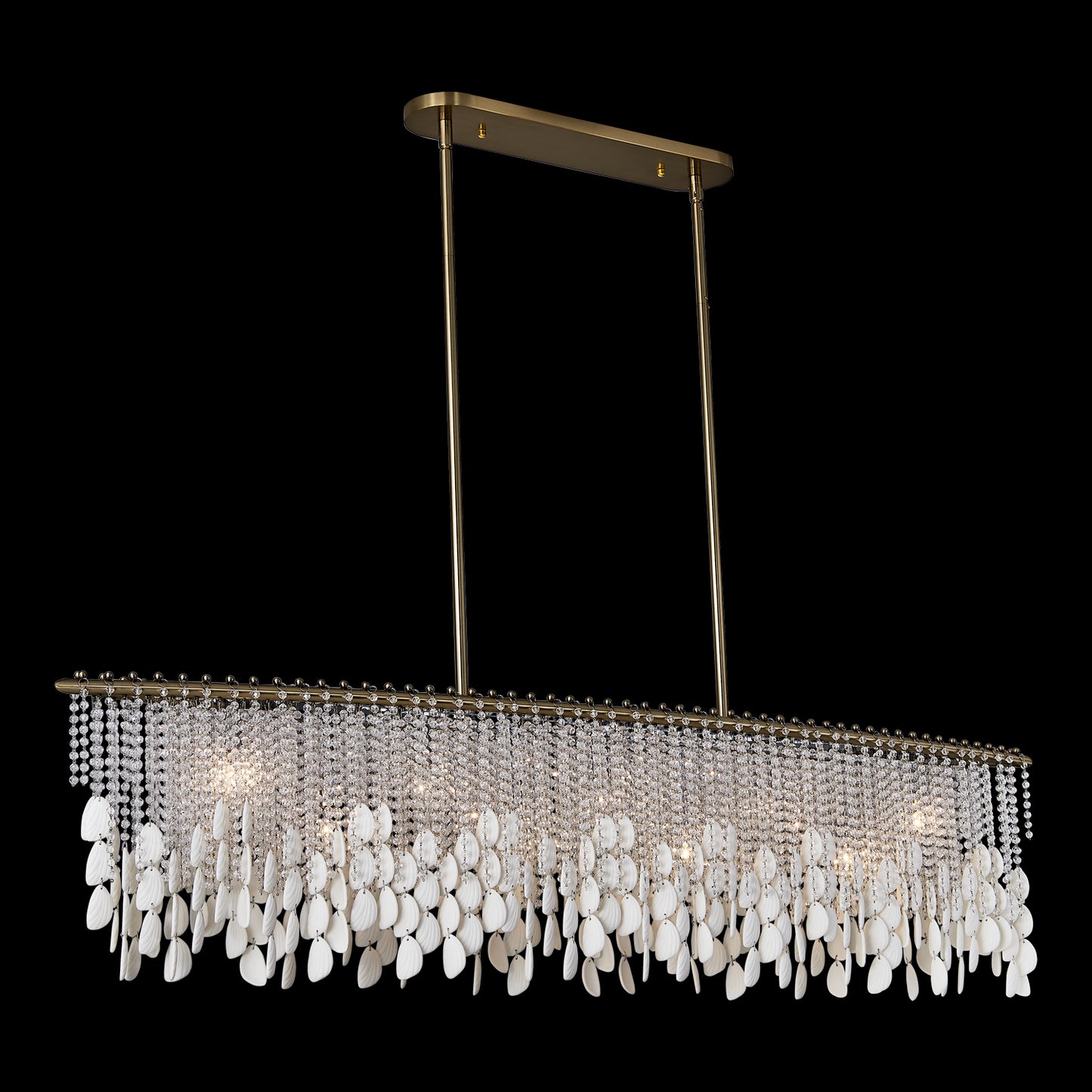 Farfalle 60 IN Island – Crystal+Form Allegri Crystal Lighting