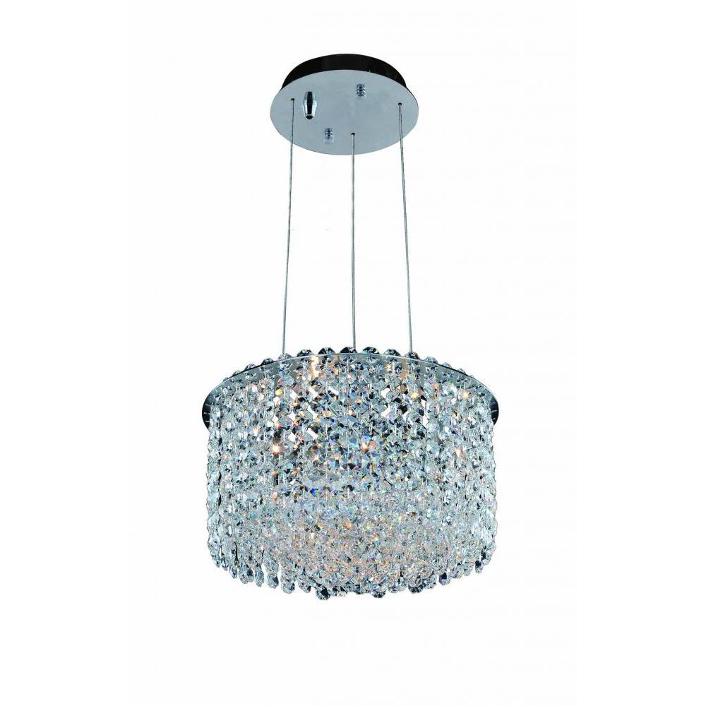 Milieu Metro 8 Inch Pendant – Crystal+Form Allegri Crystal Lighting