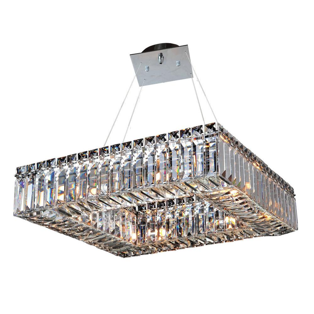 Quadro 18 Inch Square Pendant