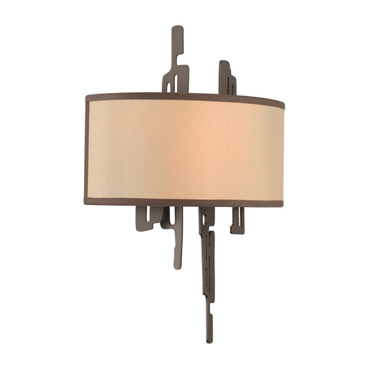 Paragon 15-in 2 Light Socket Gun Metal Wall Sconce