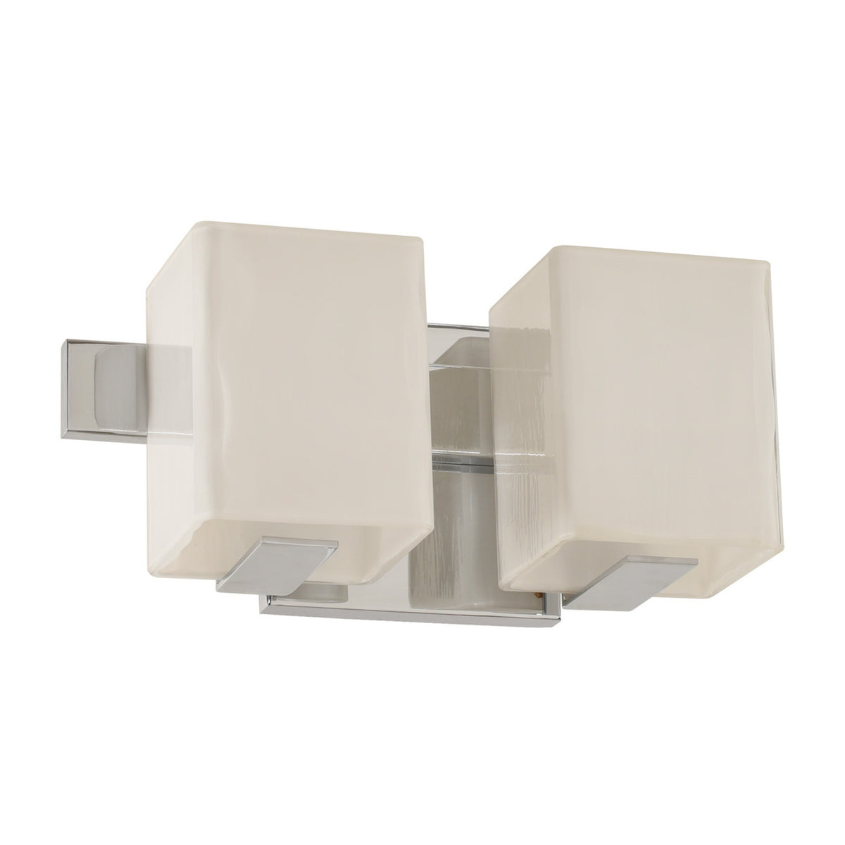 Catalina 12-in 2 Light Socket Polished Chrome Bath Wall Sconce