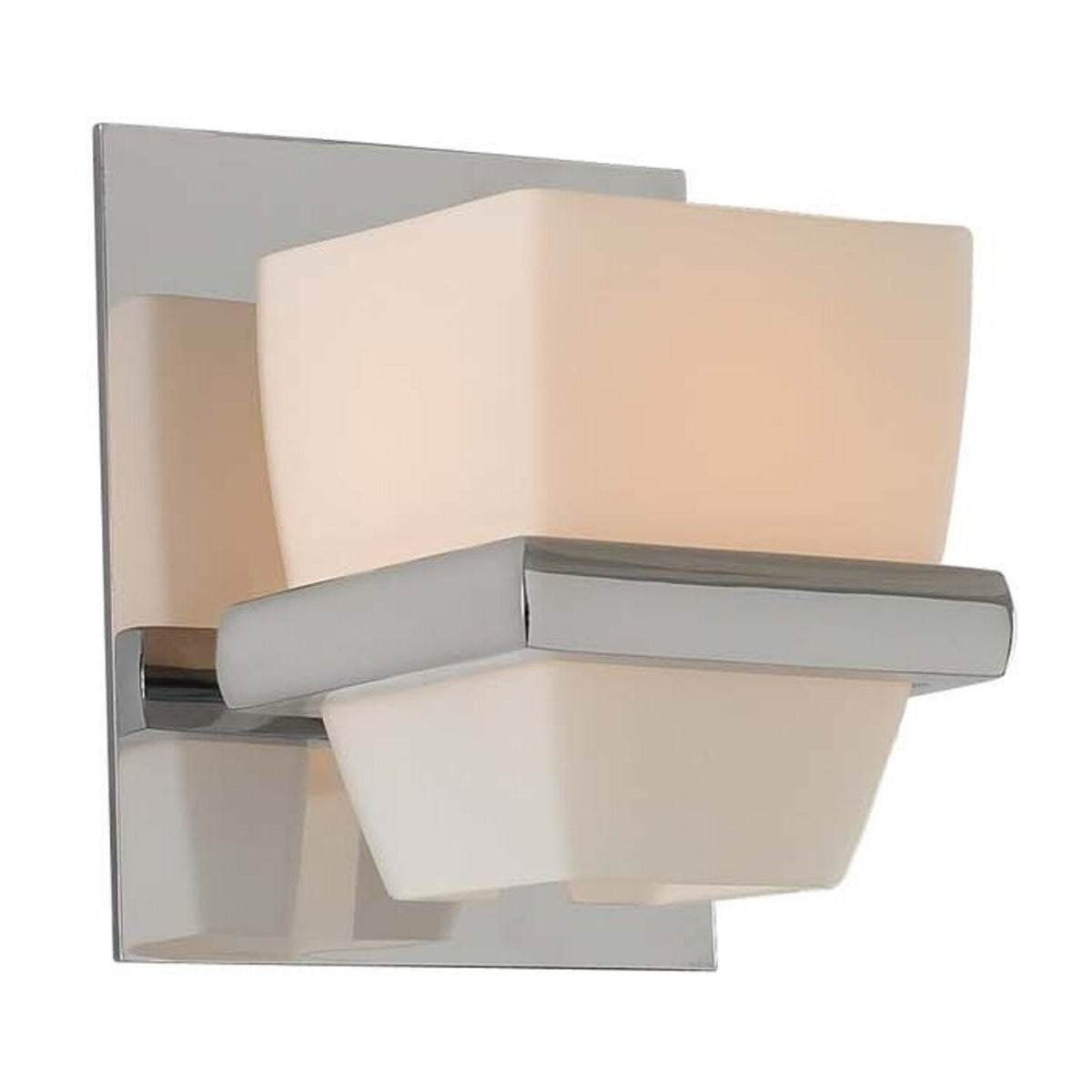 Malibu 5-in 1 Light Socket Polished Chrome Bath Wall Sconce