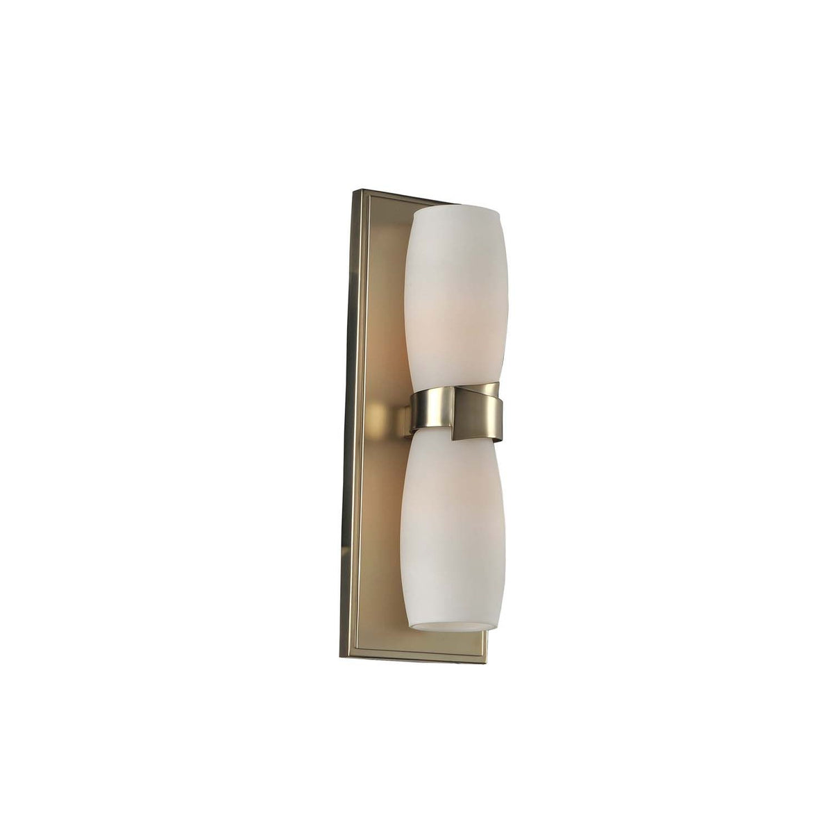 Laguna 13.5-in 2 Light Socket Satin Gold Wall Sconce