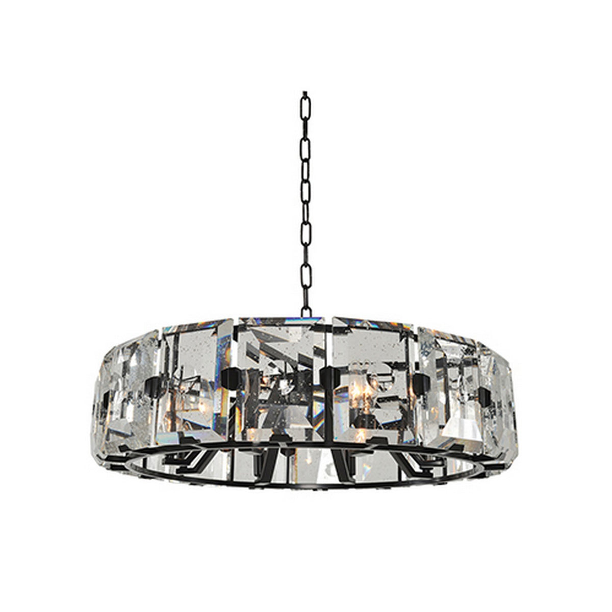Giada 27-in 8 Light Socket Dark Bronze Chandelier