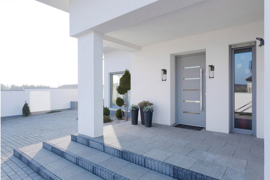 Optika Outdoor 14-in 1 Light LED Matte Black Wall Sconce