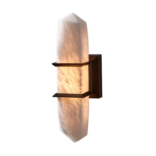 Jewel 15-in 1 Light LED Old Bronze Outdoor Wall Sconce