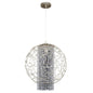 Mundo 18 Inch Pendant – Crystal+Form Allegri Crystal Lighting