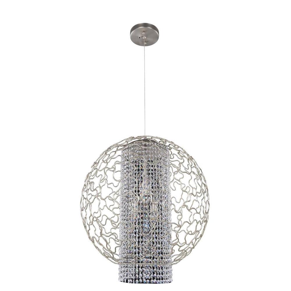 Mundo 26 Inch Pendant – Crystal+Form Allegri Crystal Lighting