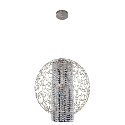 Mundo 26 Inch Pendant – Crystal+Form Allegri Crystal Lighting