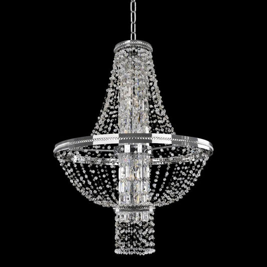 Capri 31 Inch Pendant – Crystal+Form Allegri Crystal Lighting