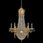 Marseille 6 Arm Chandelier – Antique Brass by Allegri Crystal – Crystal+Form Allegri Crystal Lighting