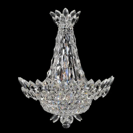 Belluno 3 Light Wall Sconce – Crystal+Form Allegri Crystal Lighting