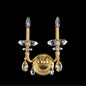 Jolivet 2 Light Wall Bracket – Crystal+Form Allegri Crystal Lighting