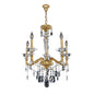 Jolivet 5 Light Chandelier – Crystal+Form Allegri Crystal Lighting