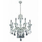 Jolivet 8 Light Chandelier – Crystal+Form Allegri Crystal Lighting
