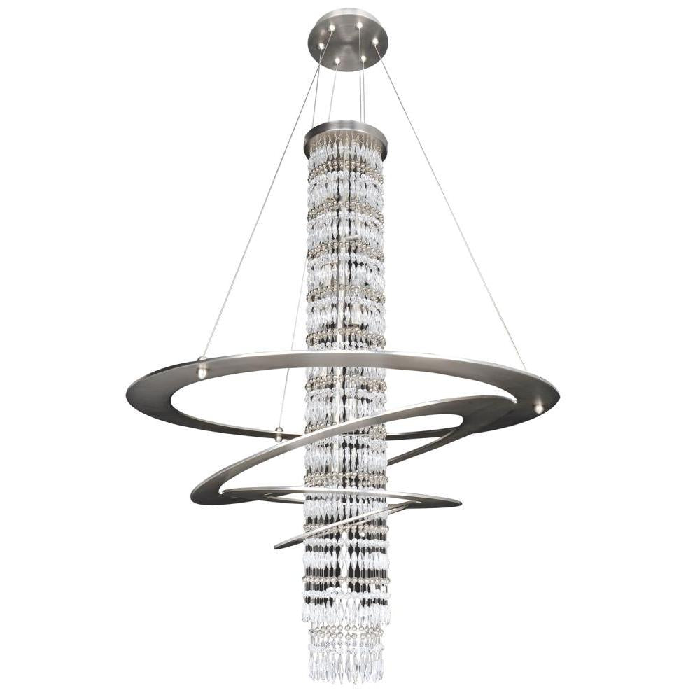 Giovanni 32 Inch Pendant – Crystal+Form Allegri Crystal Lighting