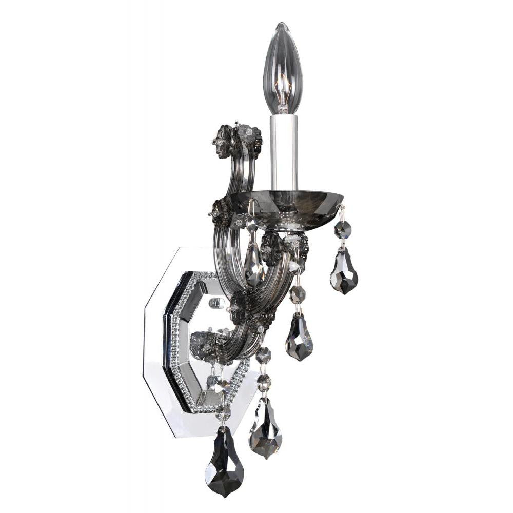 Brahms 1 Light Wall Bracket – Crystal+Form Allegri Crystal Lighting