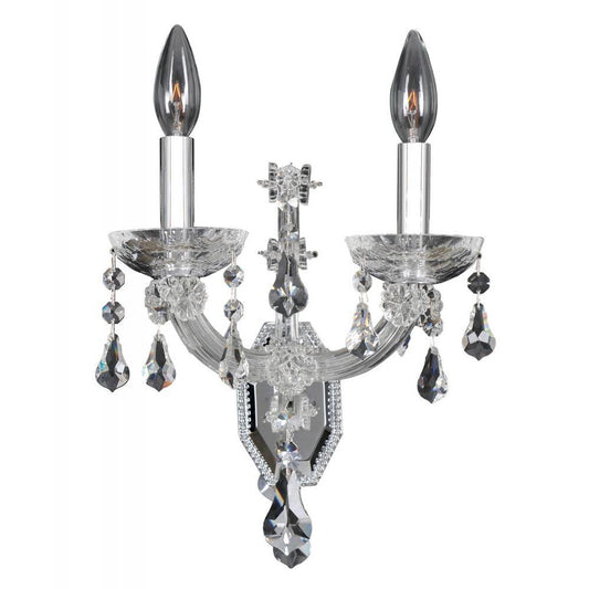 Brahms 2 Light Wall Bracket – Crystal+Form Allegri Crystal Lighting