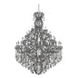 Brahms (24+18+12+6) Light 4 Tier Chandelier – Crystal+Form Allegri Crystal Lighting