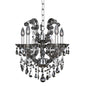 Brahms 5 Light Chandelier – Crystal+Form Allegri Crystal Lighting
