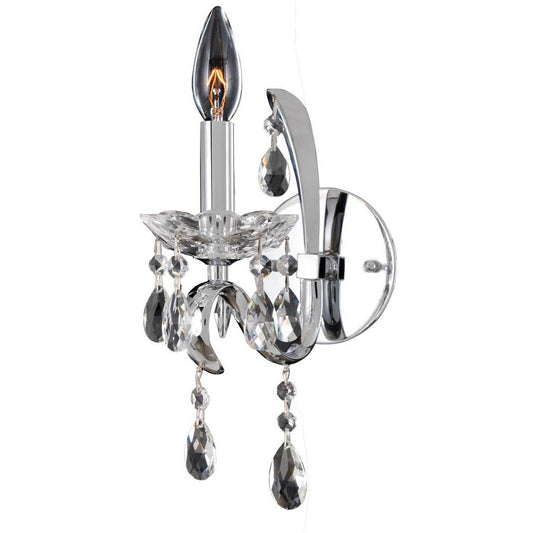 Catalani 1 Light Wall Bracket – Crystal+Form Allegri Crystal Lighting