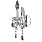Catalani 1 Light Wall Bracket – Crystal+Form Allegri Crystal Lighting