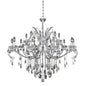 Catalani 15 Light Chandelier – Crystal+Form Allegri Crystal Lighting