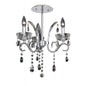 Catalani 3 Light Flush Mount – Crystal+Form Allegri Crystal Lighting