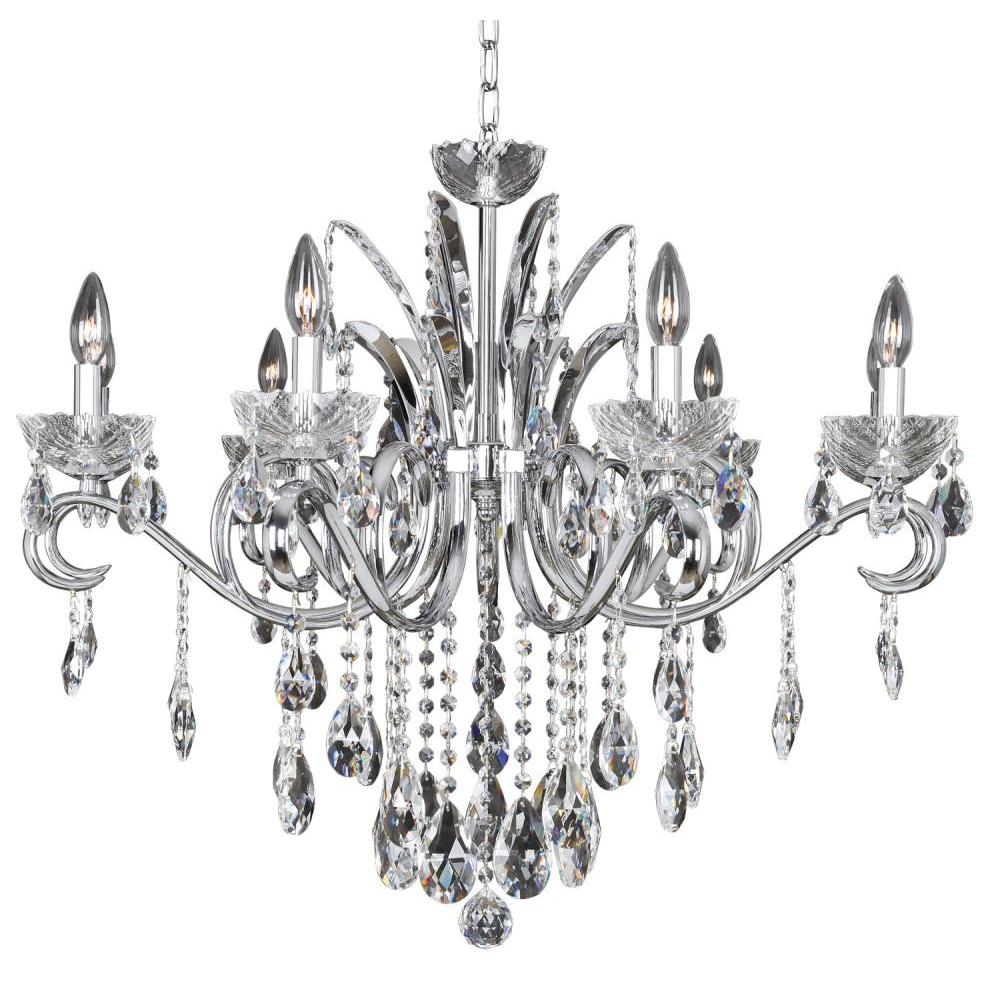 Catalani 9 Light Chandelier – Crystal+Form Allegri Crystal Lighting