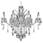 Catalani 9 Light Chandelier – Crystal+Form Allegri Crystal Lighting