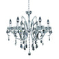 Catalani 6 Light Chandelier – Crystal+Form Allegri Crystal Lighting