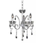 Catalani 3 Light Chandelier – Crystal+Form Allegri Crystal Lighting