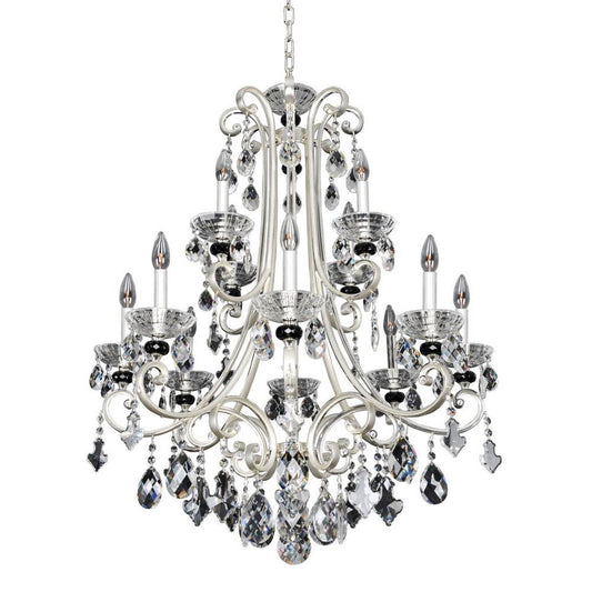 Bedetti 12 Light Chandelier – Crystal+Form Allegri Crystal Lighting