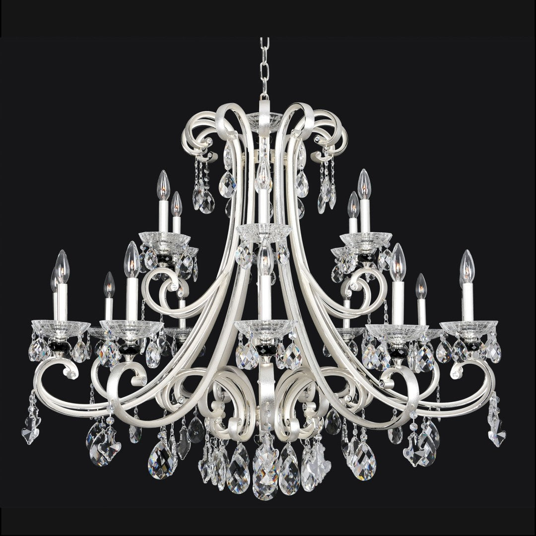Bedetti 18 Light Chandelier – Crystal+Form Allegri Crystal Lighting