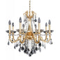 Barret 8 Light Chandelier – Crystal+Form Allegri Crystal Lighting