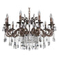 Avelli 10 Light Chandelier – Crystal+Form Allegri Crystal Lighting
