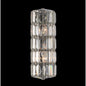 Julien Medium Wall Sconce – Polished Chrome – Crystal+Form Allegri Crystal Lighting