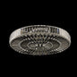 Julien 22 Inch Flush Mount fixture - Polished Chrome – Crystal+Form Allegri Crystal Lighting