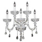 Clovio 5 Light Wall Bracket – Crystal+Form Allegri Crystal Lighting