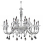 Chauvet 18 Light Chandelier – Crystal+Form Allegri Crystal Lighting