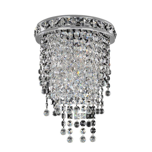 Cascata 2 Light Wall Bracket – Crystal+Form Allegri Crystal Lighting