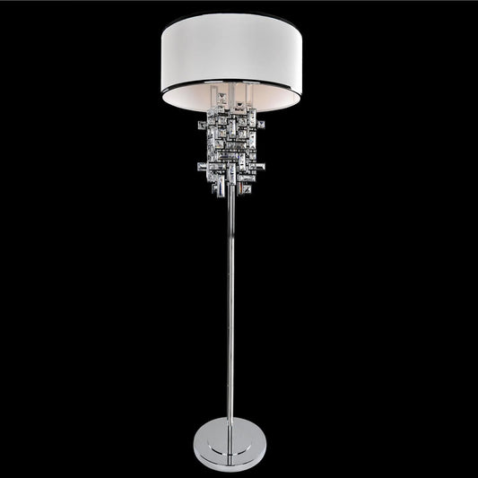 Vermeer Crystal Floor Lamp